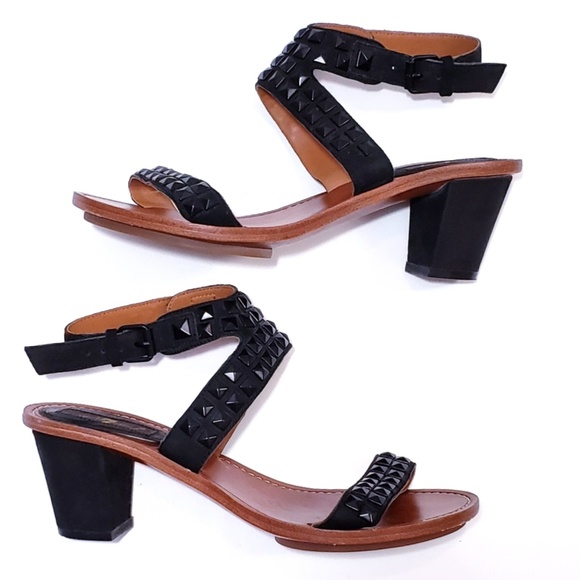 7 For All Mankind Studded Sandal Heels - Picture 2 of 8